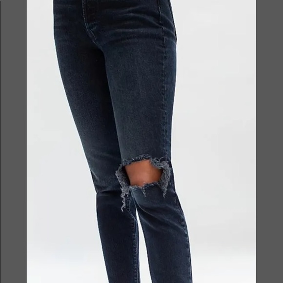 Free People Stella Skinny Jeans in Heptford Blue - Picture 2 of 4
